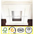Hot sale! wholesale customized indoor freestanding wood fireplace mantel